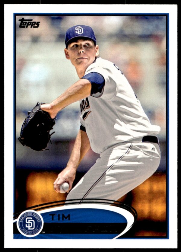 2012 Topps Tim Stauffer #532 (Front)