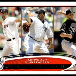 2012 Topps Tim Wakefield / CC Sabathia / Mark Buehrle #212 (Front)