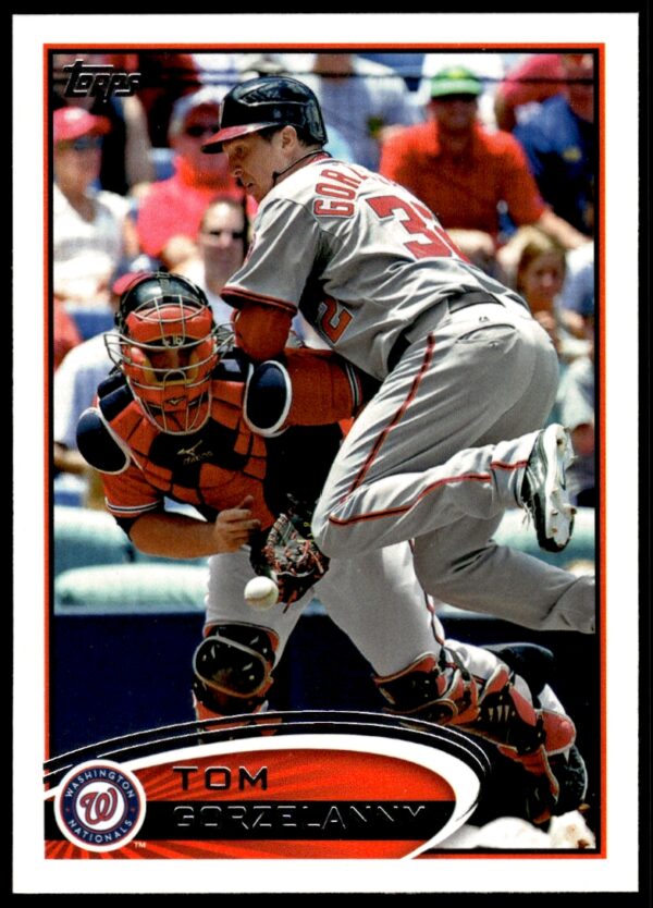 2012 Topps Tom Gorzelanny #204 (Front)