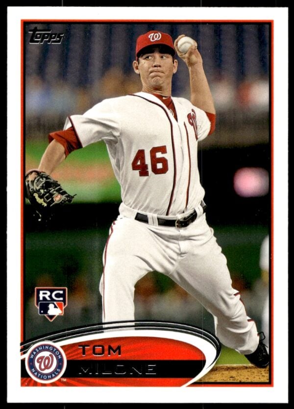 2012 Topps Tom Milone #40 (Front)