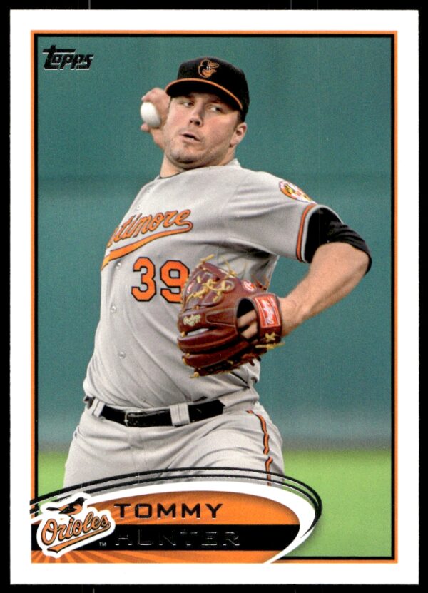 2012 Topps Tommy Hunter #625 (Front)