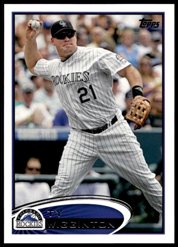 2012 Topps Ty Wigginton #154 (Front)