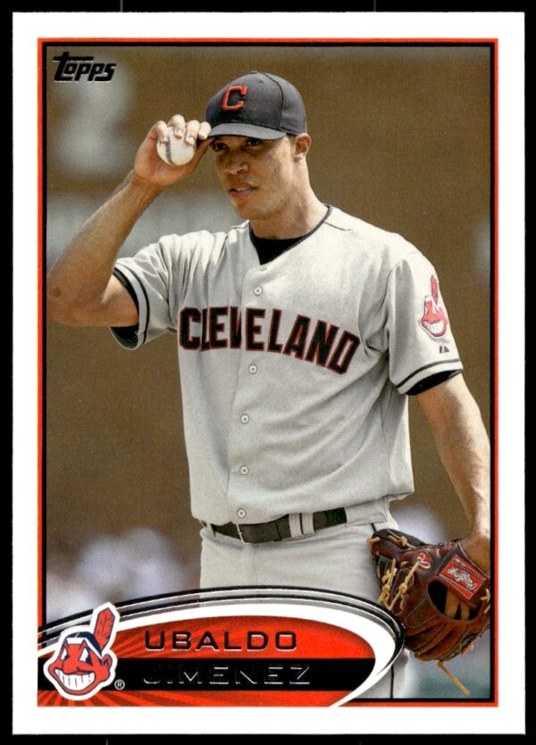 2012 Topps Ubaldo Jimenez #306 (Front)