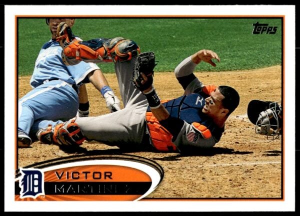 2012 Topps Victor Martinez #461 (Front)