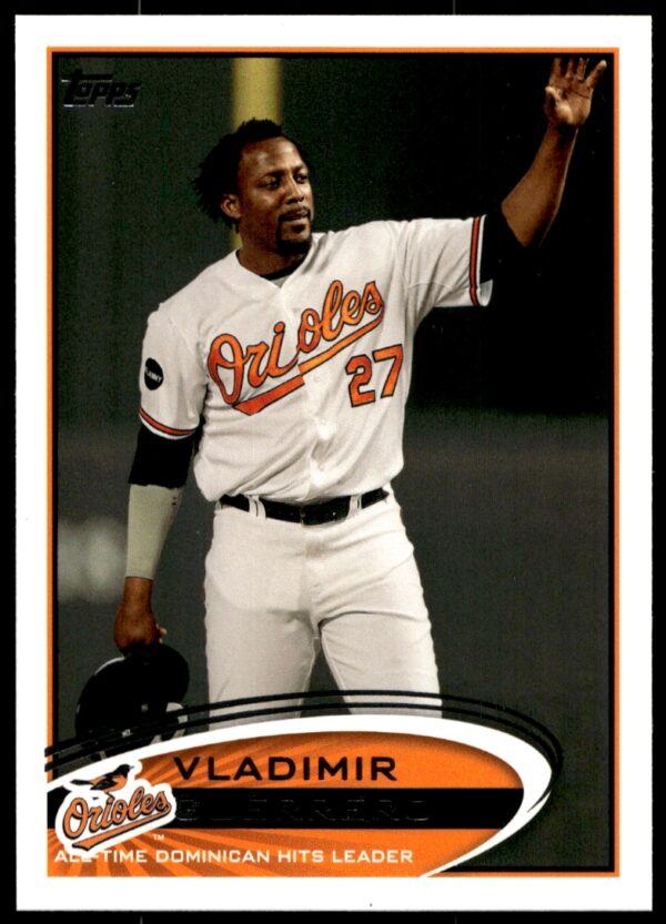 2012 Topps Vladimir Guerrero #424 (Front)