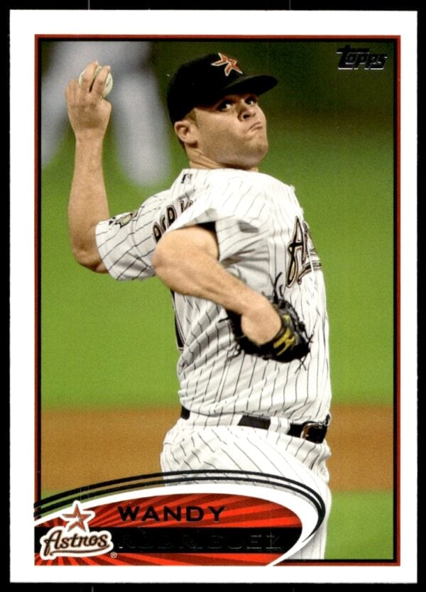 2012 Topps Wandy Rodriguez #382 (Front)