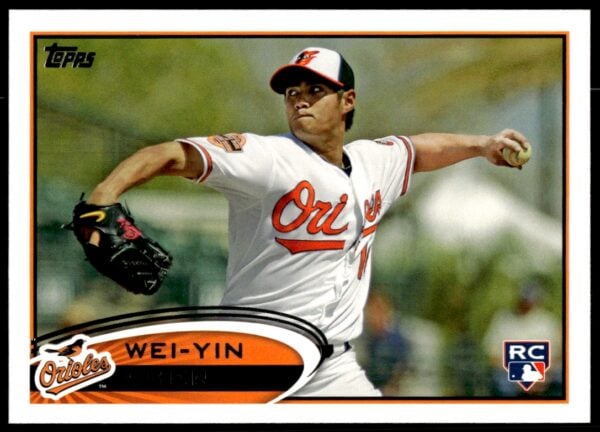 2012 Topps Wei-Yin Chen #432 (Front)