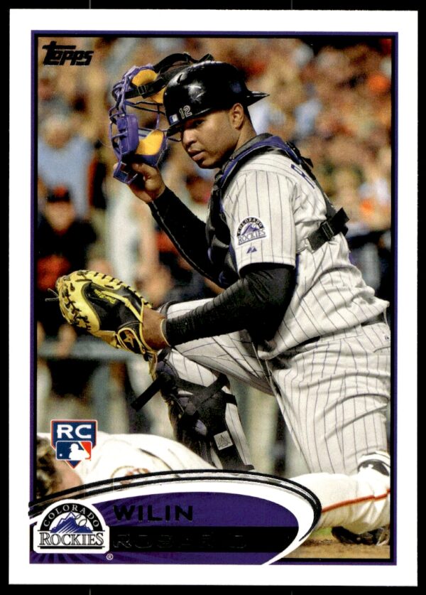 2012 Topps Wilin Rosario #184 (Front)