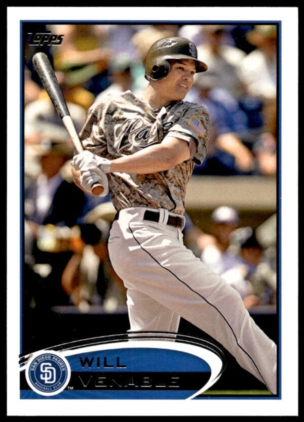 2012 Topps Will Venable #132 (Front)