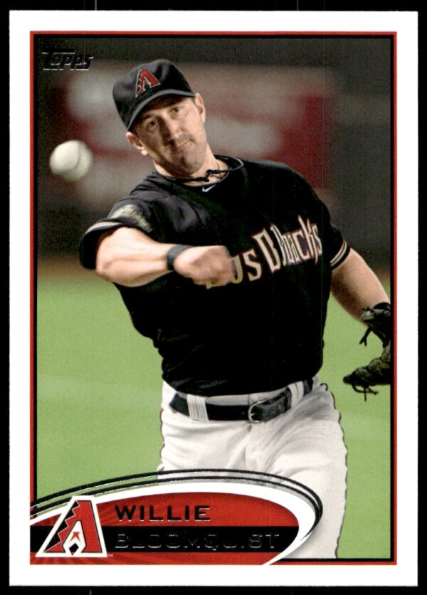 2012 Topps Willie Bloomquist #515 (Front)