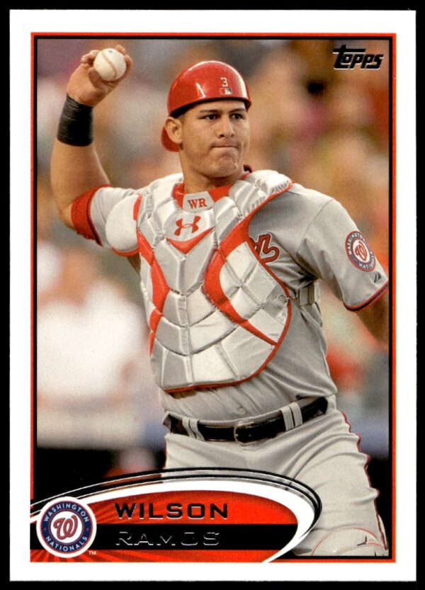 2012 Topps Wilson Ramos #12 (Front)