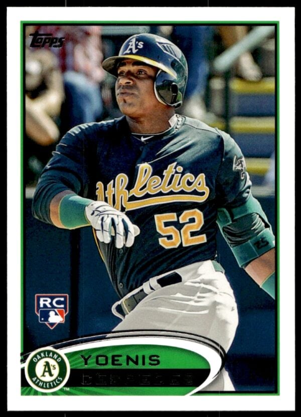 2012 Topps Yoenis Cespedes #396 (Front)