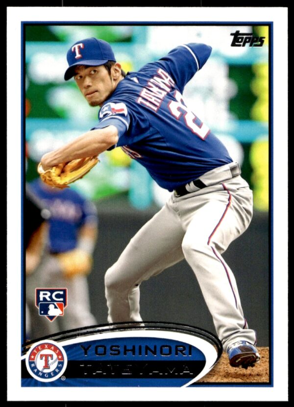 2012 Topps Yoshinori Tateyama #437 (Front)