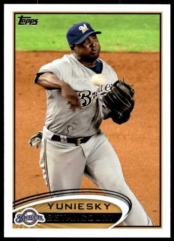 2012 Topps Yuniesky Betancourt #57 (Front)