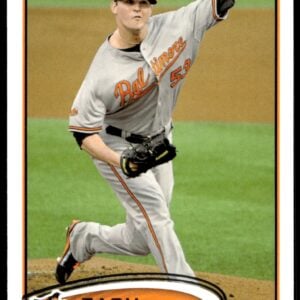 2012 Topps Zach Britton #599 (Front)