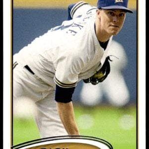 2012 Topps Zack Greinke #210 (Front)