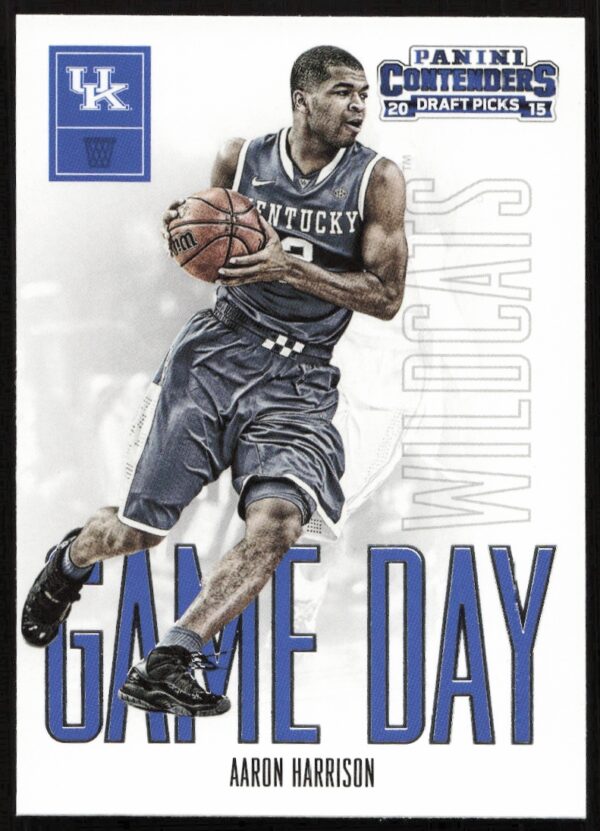 2015-16 Panini Contenders Draft Picks Aaron Harrison Game Day #1 (Front)