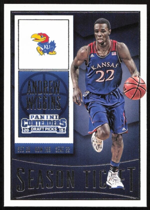 2015-16 Panini Contenders Draft Picks Andrew Wiggins #8 (Front)