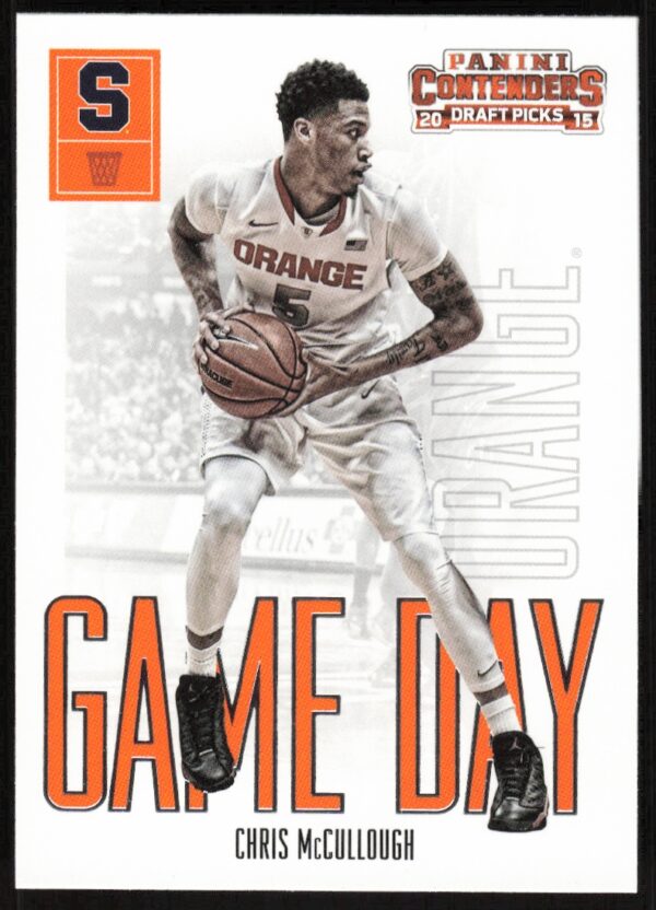 2015-16 Panini Contenders Draft Picks Chris McCullough Game Day #7 (Front)