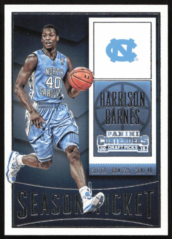 2015-16 Panini Contenders Draft Picks Harrison Barnes #37 (Front)