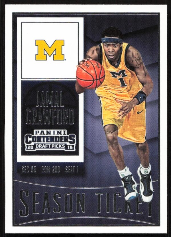 2015-16 Panini Contenders Draft Picks Jamal Crawford #42 (Front)