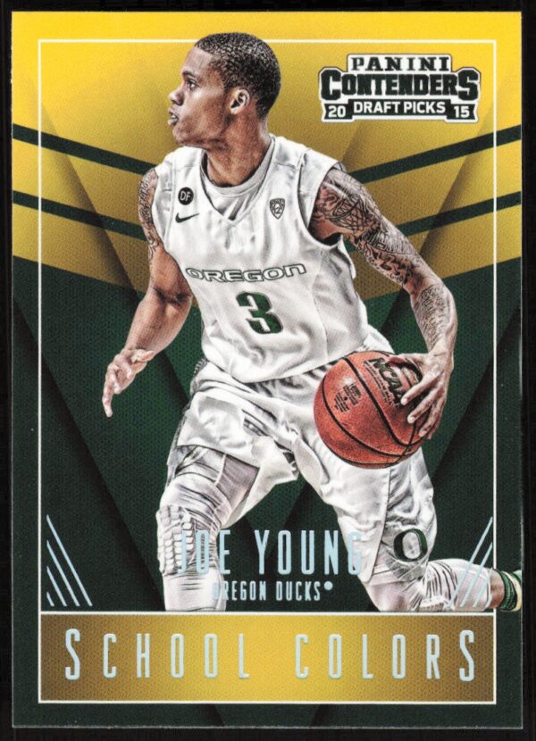 2015-16 Panini Contenders Draft Picks Joe Young School Colors #21 (Front)