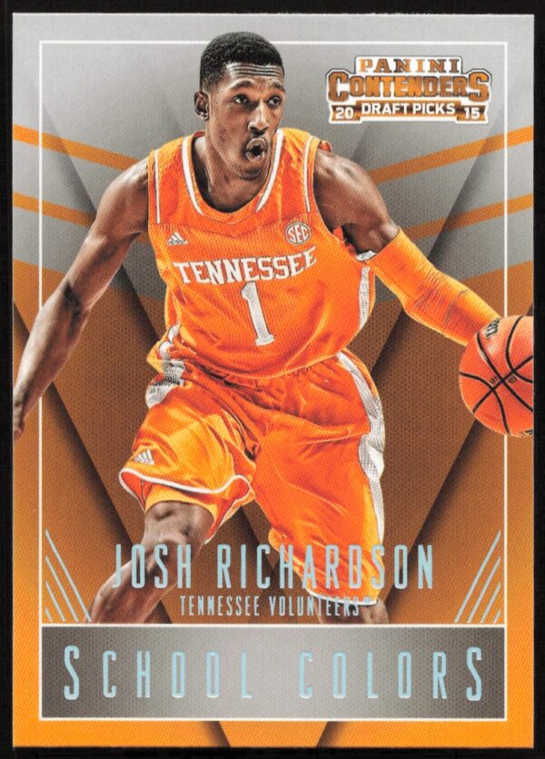 2015-16 Panini Contenders Draft Picks Josh Richardson School Colors #45 (Front)