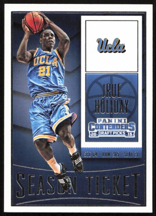 2015-16 Panini Contenders Draft Picks Jrue Holiday #51 (Front)