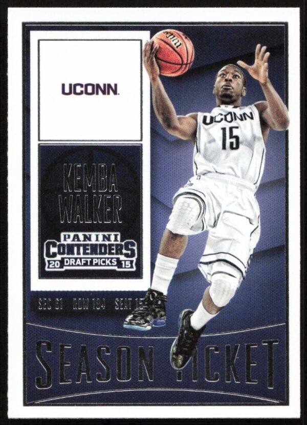 2015-16 Panini Contenders Draft Picks Kemba Walker #54 (Front)