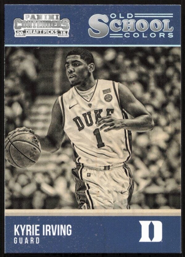 2015-16 Panini Contenders Draft Picks Kyrie Irving Old School Colors #21 (Front)