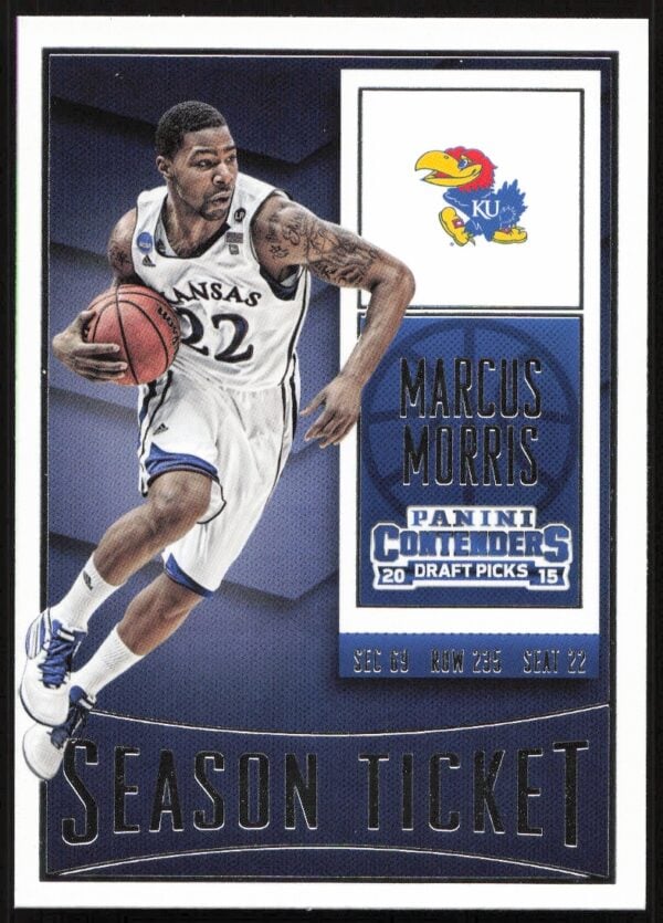 2015-16 Panini Contenders Draft Picks Marcus Morris #65 (Front)