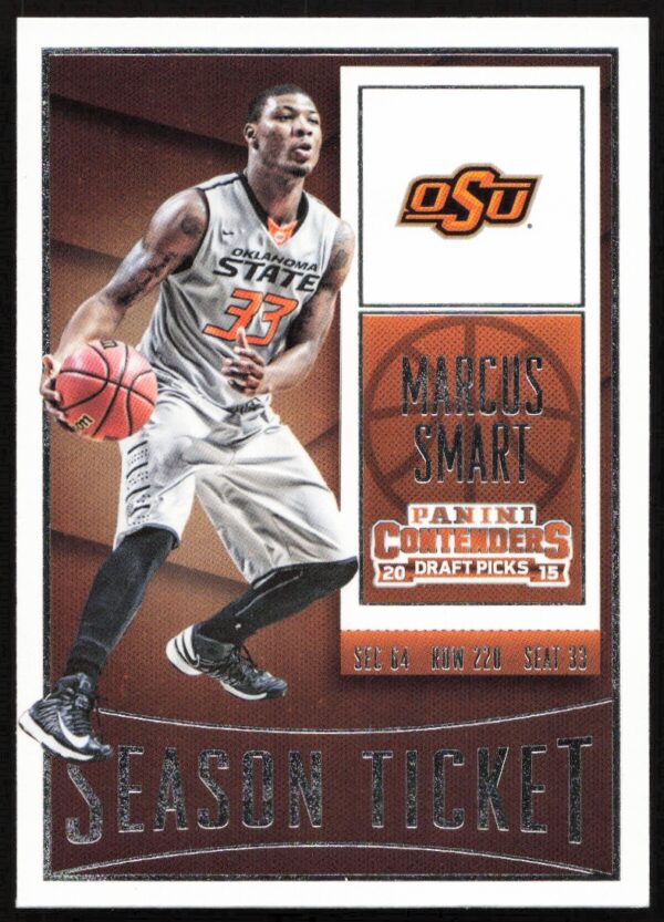 2015-16 Panini Contenders Draft Picks Marcus Smart #66 (Front)