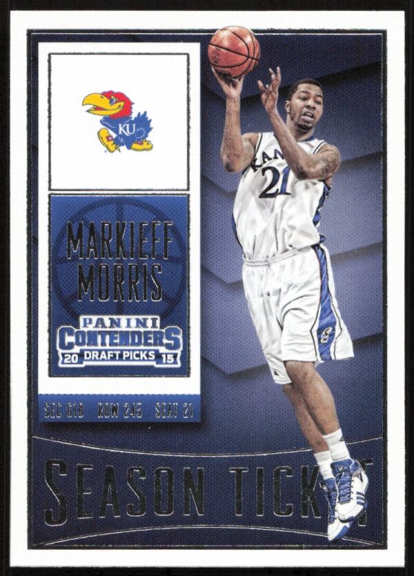 2015-16 Panini Contenders Draft Picks Markieff Morris #67 (Front)