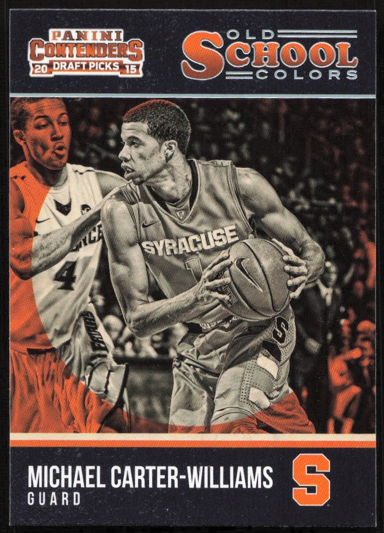 2015-16 Panini Contenders Draft Picks Michael Carter-Williams Old School Colors #23 (Front)