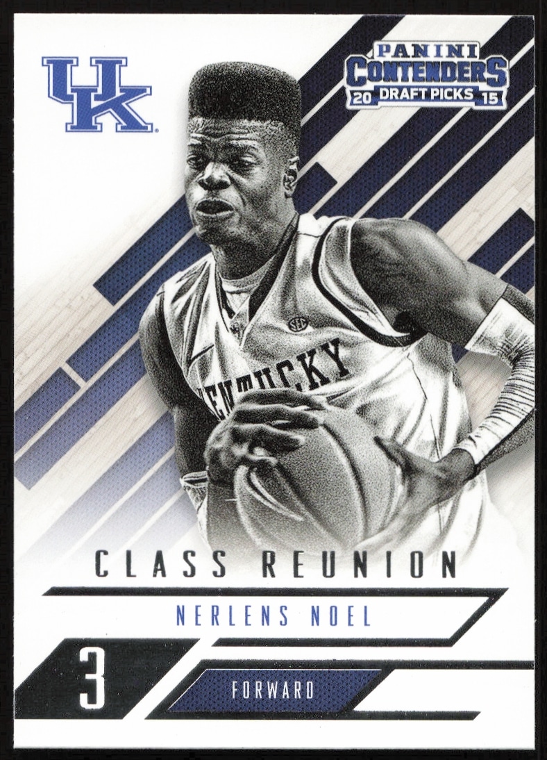 2015-16 Panini Contenders Draft Picks Nerlens Noel Class Reunion #19 (Front)