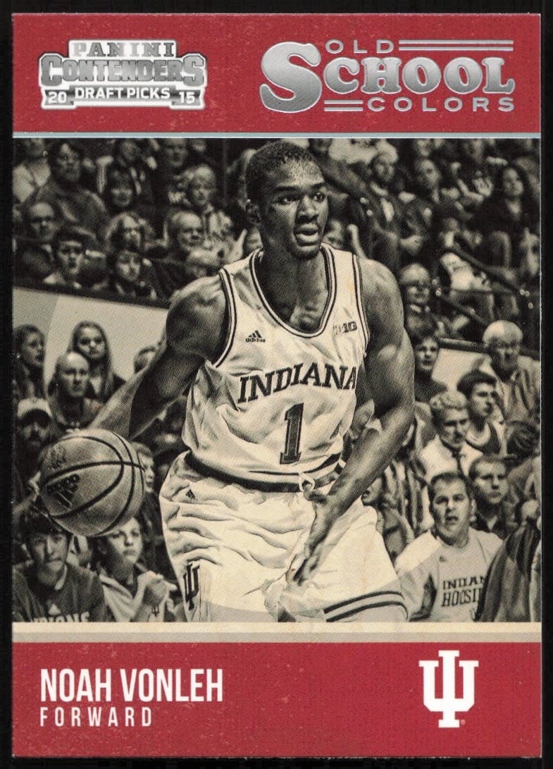 2015-16 Panini Contenders Draft Picks Noah Vonleh Old School Colors #39 (Front)