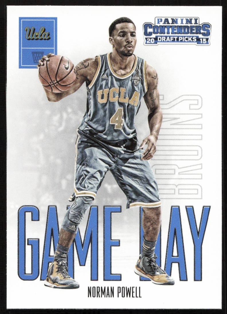 2015-16 Panini Contenders Draft Picks Norman Powell Game Day #30 (Front)