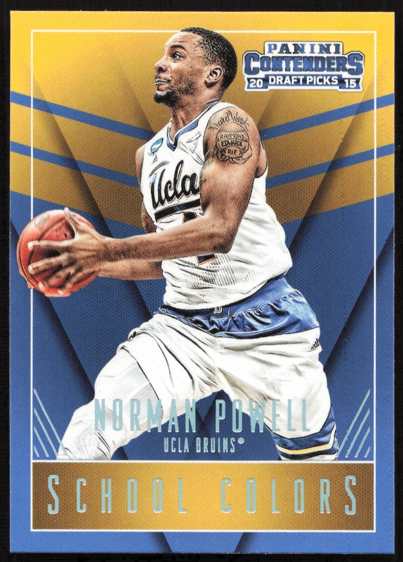 2015-16 Panini Contenders Draft Picks Norman Powell School Colors #32 (Front)