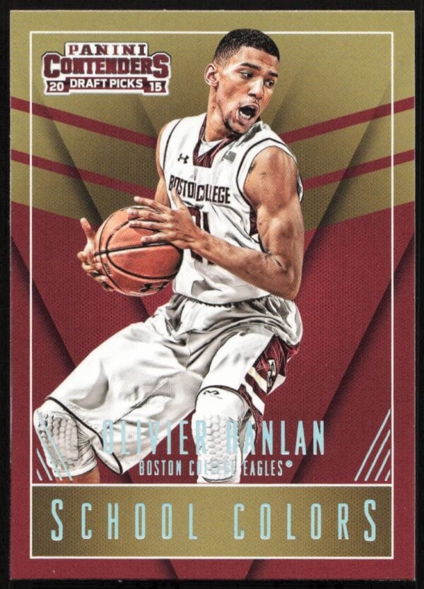 2015-16 Panini Contenders Draft Picks Olivier Hanlan School Colors #33 (Front)