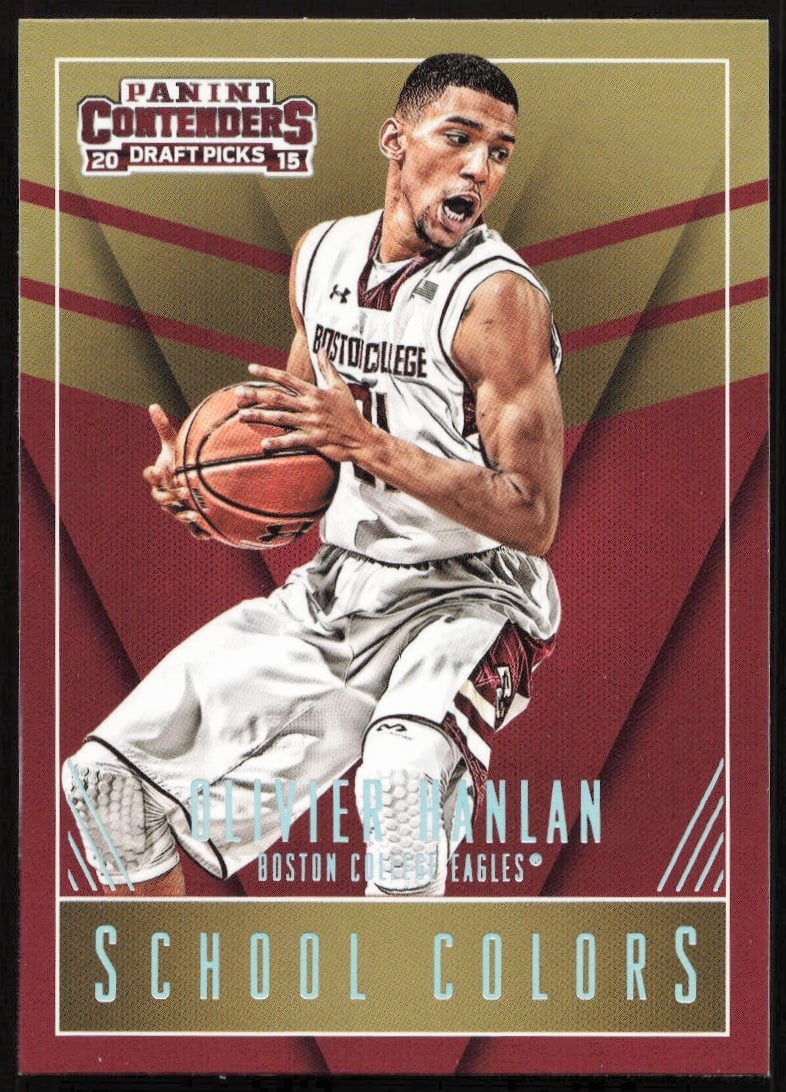 2015-16 Panini Contenders Draft Picks Olivier Hanlan School Colors #33 (Front)