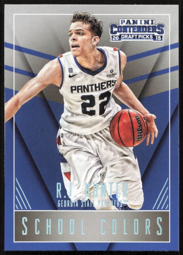 2015-16 Panini Contenders Draft Picks R.J. Hunter School Colors #35 (Front)