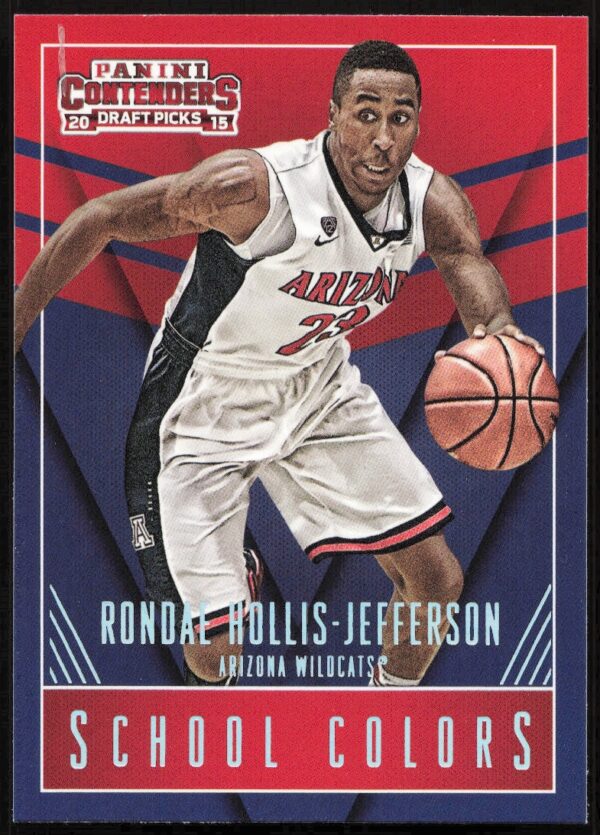 2015-16 Panini Contenders Draft Picks Rondae Hollis-Jefferson School Colors #40 (Front)