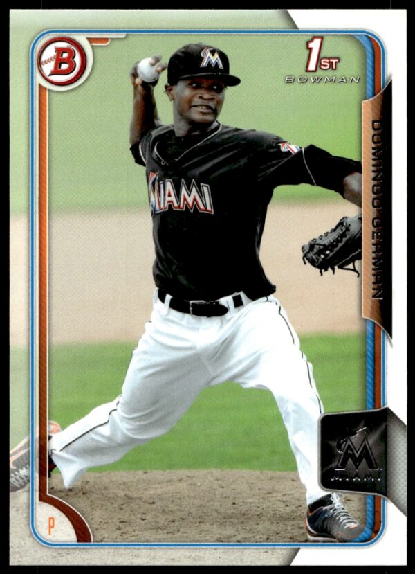 2015 Bowman Domingo German Prospects #BP118 (Front)