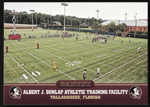 Florida State Seminoles practice at Albert J. Dunlap Training Facility.