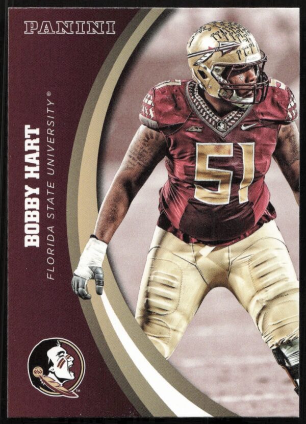 2015 Panini Florida State Seminoles Bobby Hart #68 (Front)