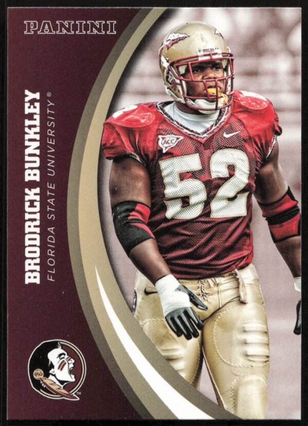 2015 Panini Florida State Seminoles Brodrick Bunkley #69 (Front)