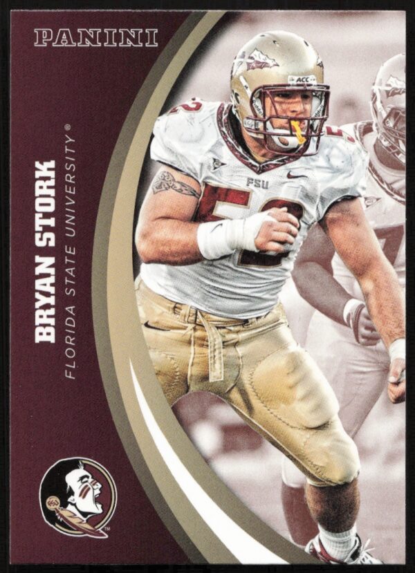 2015 Panini Florida State Seminoles Bryan Stork #70 (Front)