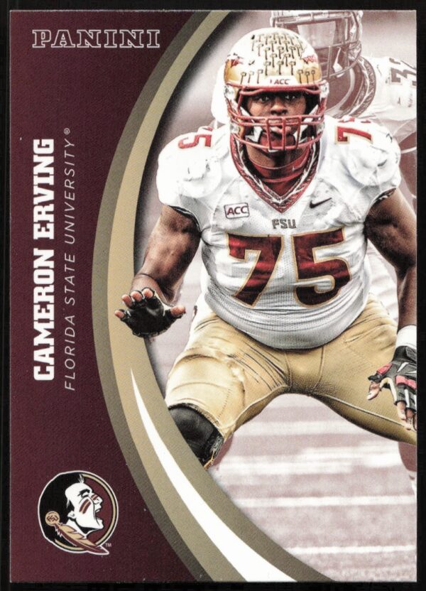 2015 Panini Florida State Seminoles Cameron Erving #72 (Front)