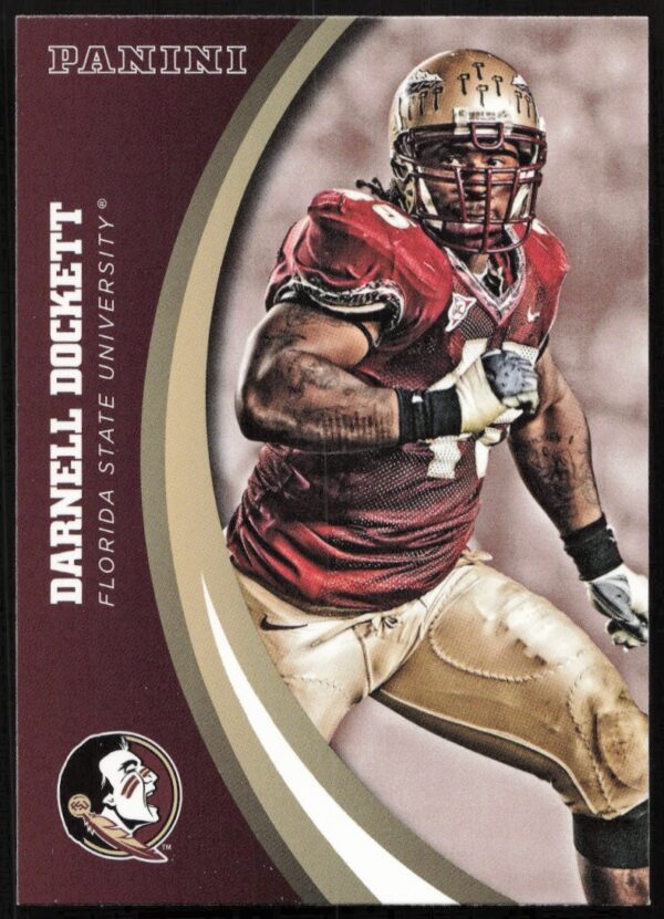 2015 Panini Florida State Seminoles Darnell Dockett #15 (Front)