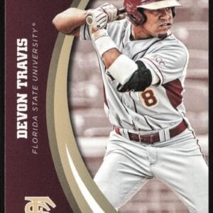 2015 Panini Florida State Seminoles Devon Travis #66 (Front)